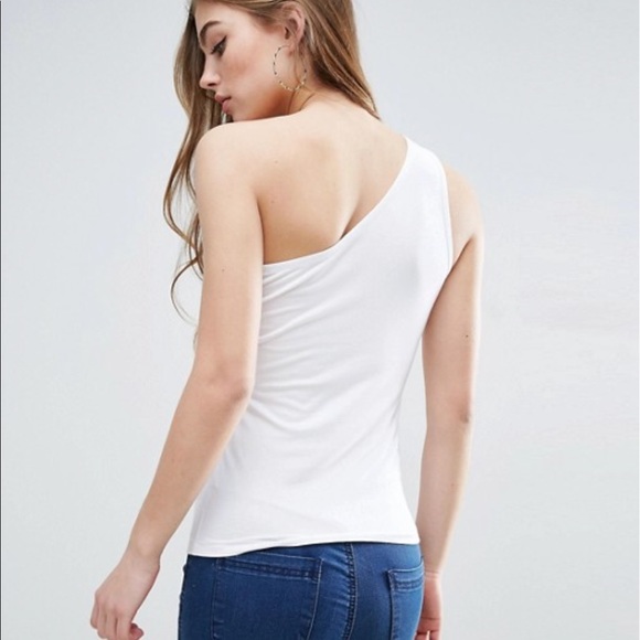 asos one shoulder top